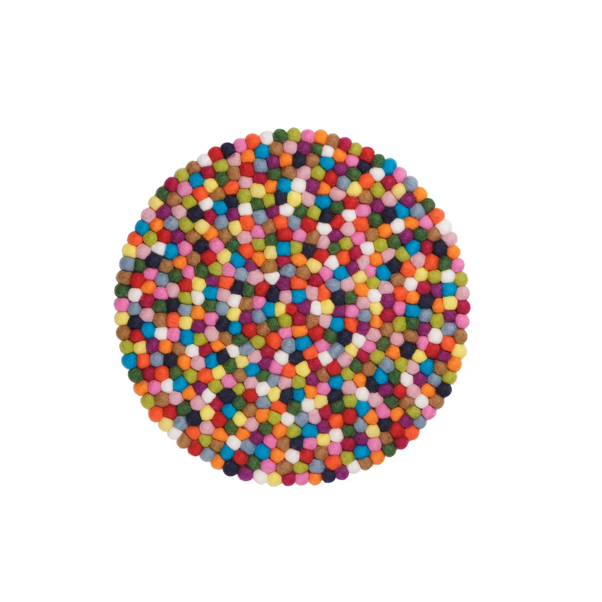 myfelt - Lotte coussin d'assise, Ø 36 cm, multicolore myfelt - Lotte coussin d'assise, Ø 36 cm, multicolore