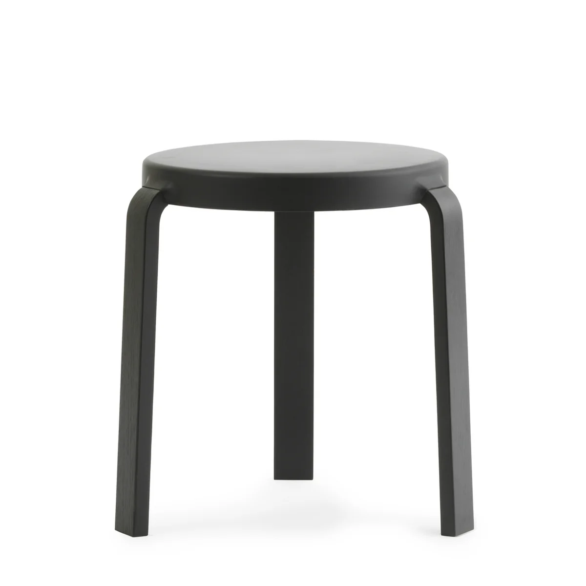 Normann copenhagen - Tap tabouret, noir / noir Normann copenhagen - Tap tabouret, noir / noir