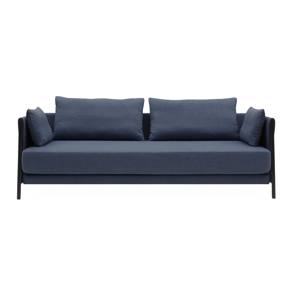 Softline - Madison Canapé-lit, noir / Vision bleu foncé (441) Softline - Madison Canapé-lit, noir / Vision bleu foncé (441)