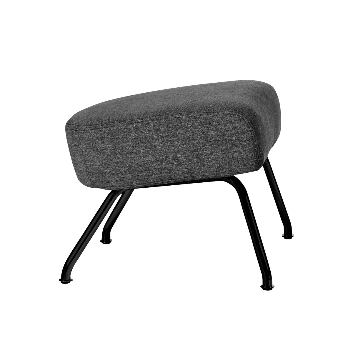 Softline - Havana - Tabouret de pied, noir / Vision gris foncé (439) Softline - Havana - Tabouret de pied, noir / Vision gris foncé (439)