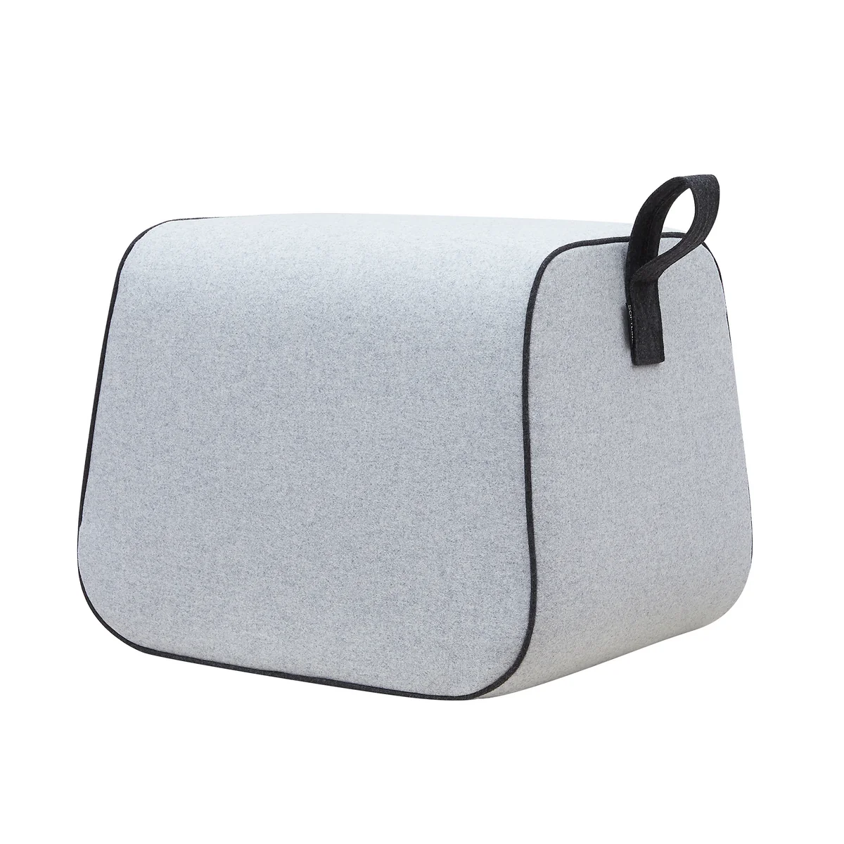 Softline - Tabouret nector, feutre mélangé gris argenté (612) / feutre passepoilé mélangé anthracite (610) Softline - Tabouret nector, feutre mélangé gris argenté (612) / feutre passepoilé mélangé anthracite (610)