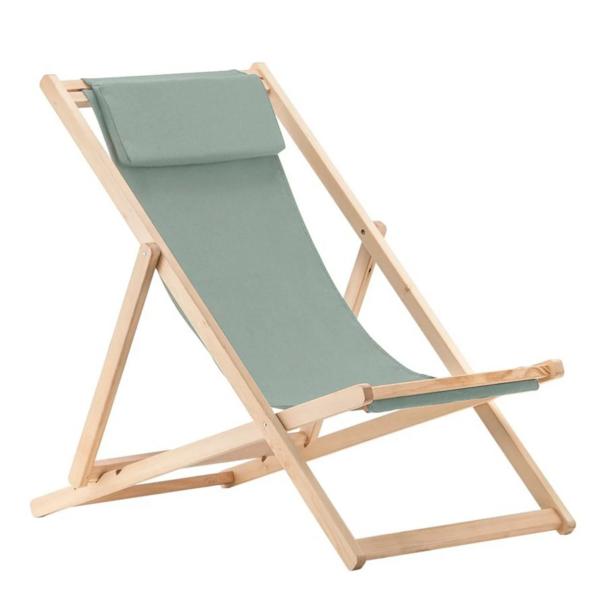 Fiam - Relax Chaise longue, frêne / sauge