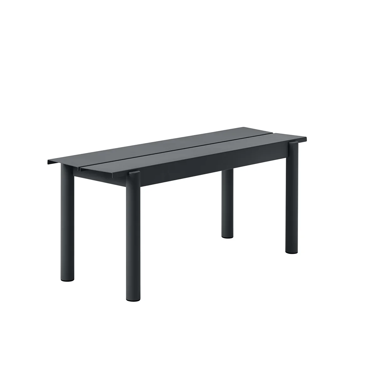 Muuto - Linear Steel Banc 110 cm, noir Muuto - Linear Steel Banc 110 cm, noir