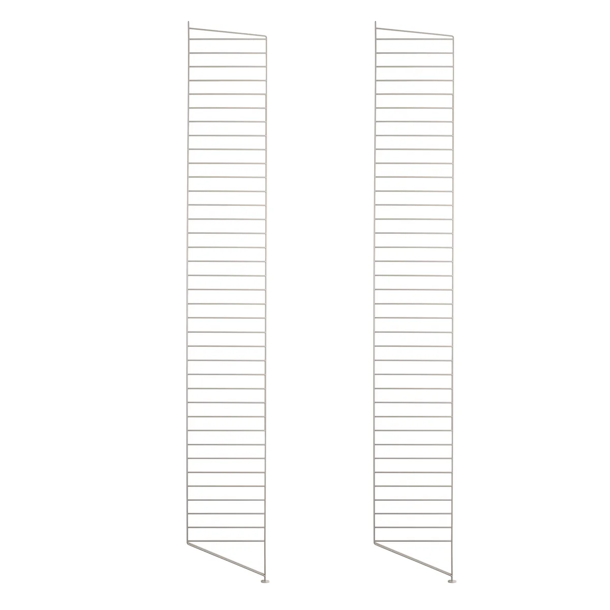 String - Échelle de sol pour String Étagère 200 x 30 cm (set de 2), beige String - Échelle de sol pour String Étagère 200 x 30 cm (set de 2), beige