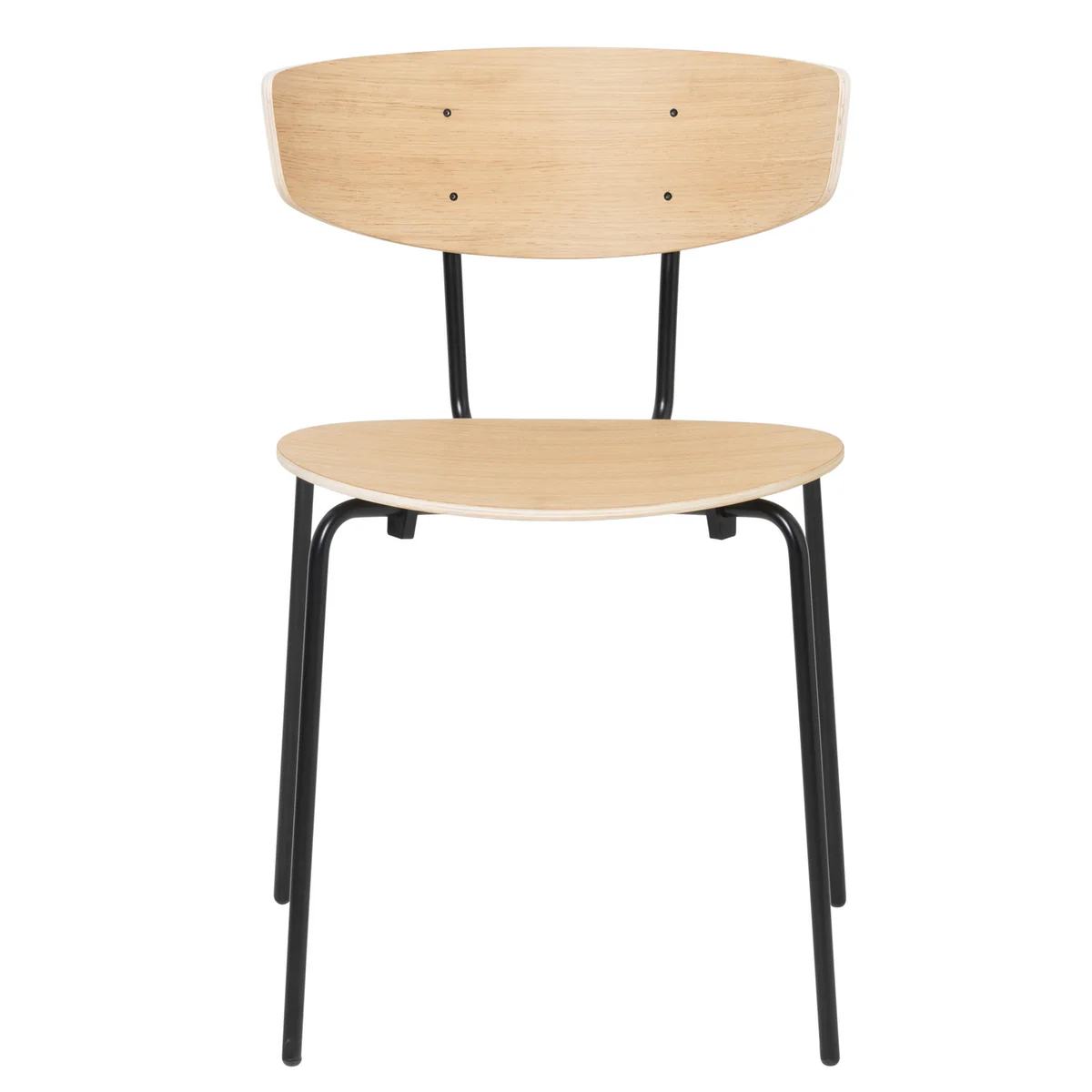 Ferm Living - Herman Chaise, chêne / noir Ferm Living - Herman Chaise, chêne / noir