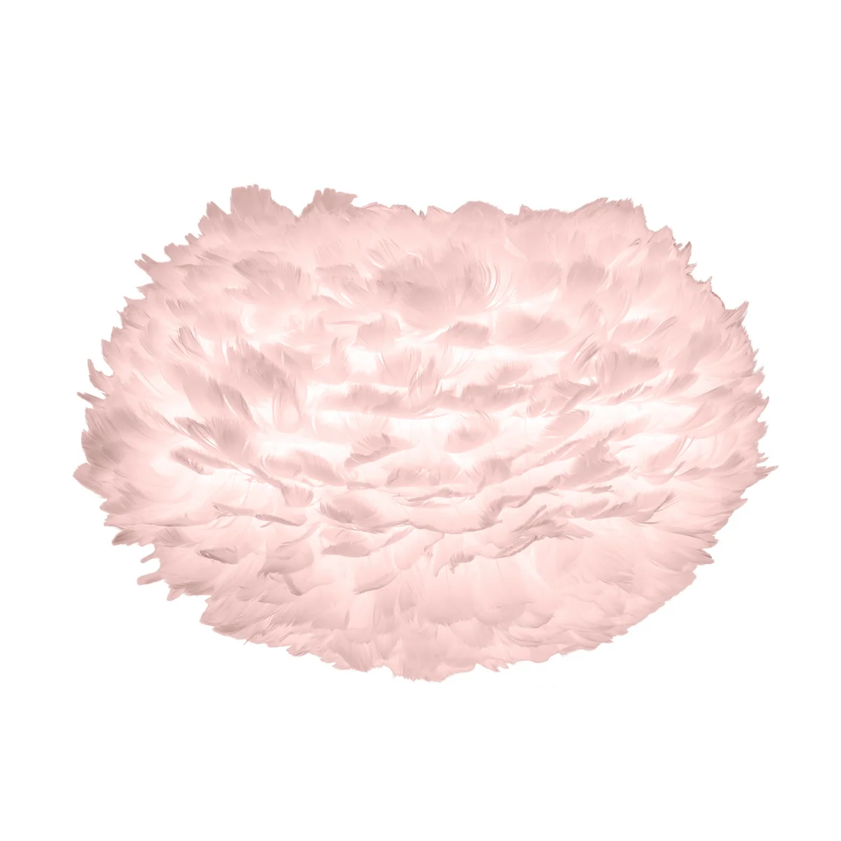 UMAGE - Lampe en plumes Eos moyen, rose