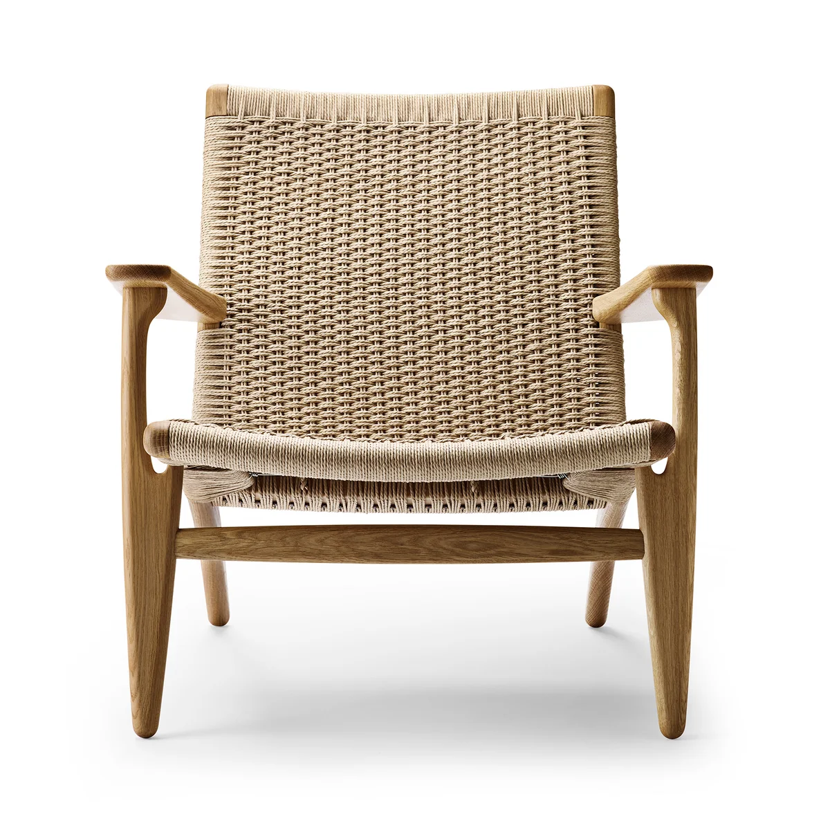 Carl Hansen - CH25 Fauteuil, chêne huilé / tressage naturel Carl Hansen - CH25 Fauteuil, chêne huilé / tressage naturel