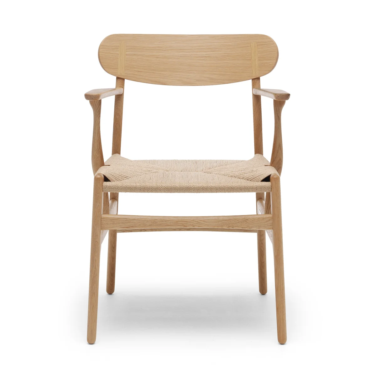 Carl Hansen - CH26 Chaise avec accoudoirs, chêne huilé / naturel Carl Hansen - CH26 Chaise avec accoudoirs, chêne huilé / naturel