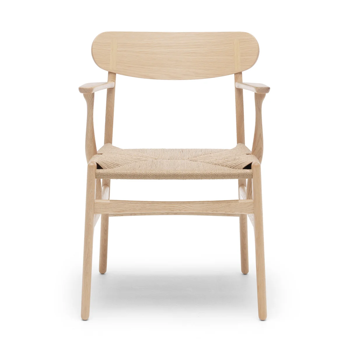 Carl Hansen - CH26 Chaise avec accoudoirs, chêne savonné / naturel Carl Hansen - CH26 Chaise avec accoudoirs, chêne savonné / naturel