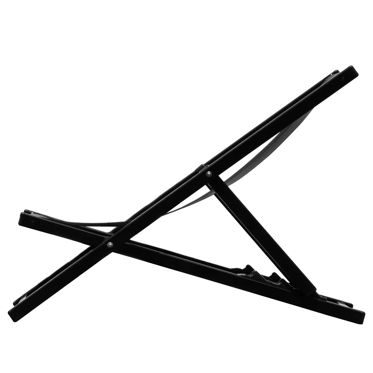 Jan kurtz - Rimini chaise longue, noir / noir Jan kurtz - Rimini chaise longue, noir / noir