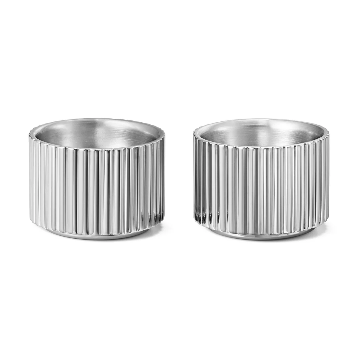 Georg jensen - coquetier bernadotte (lot de 2), acier inoxydable poli
