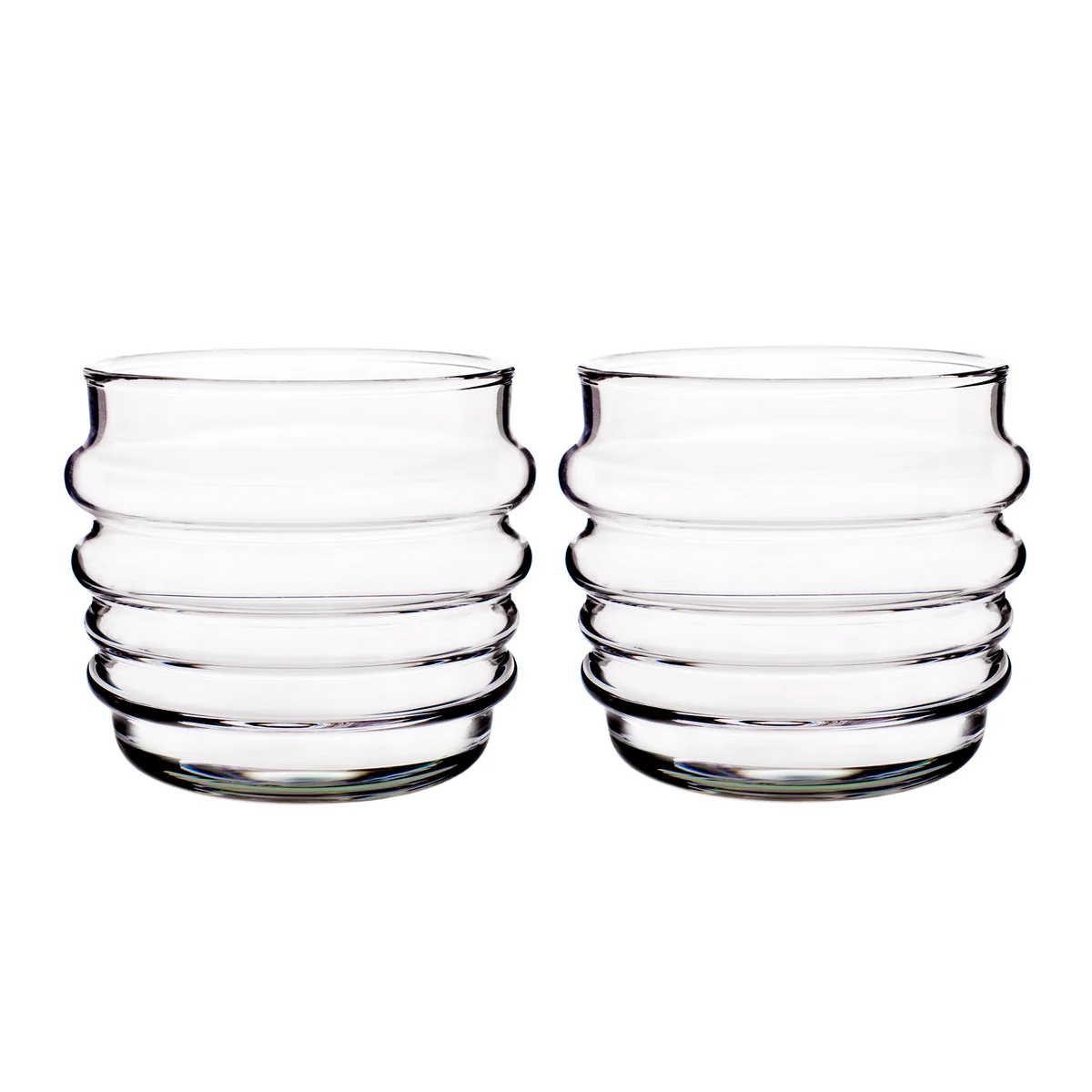 Marimekko - Sukat Makkaralla Verre à eau 200 ml, transparent (set de 2)