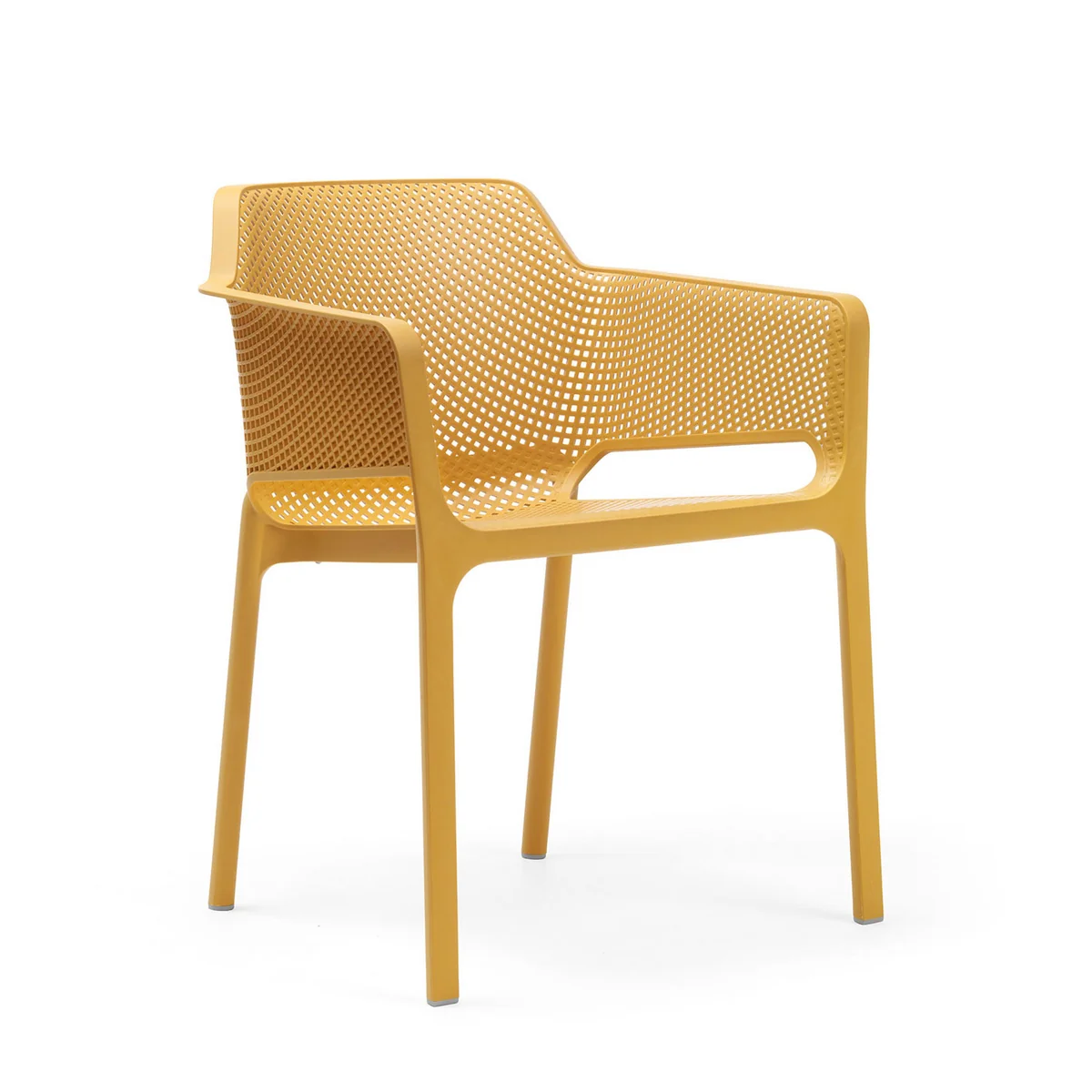 Nardi - Net - Chaise avec accoudoirs, senape Nardi - Net - Chaise avec accoudoirs, senape