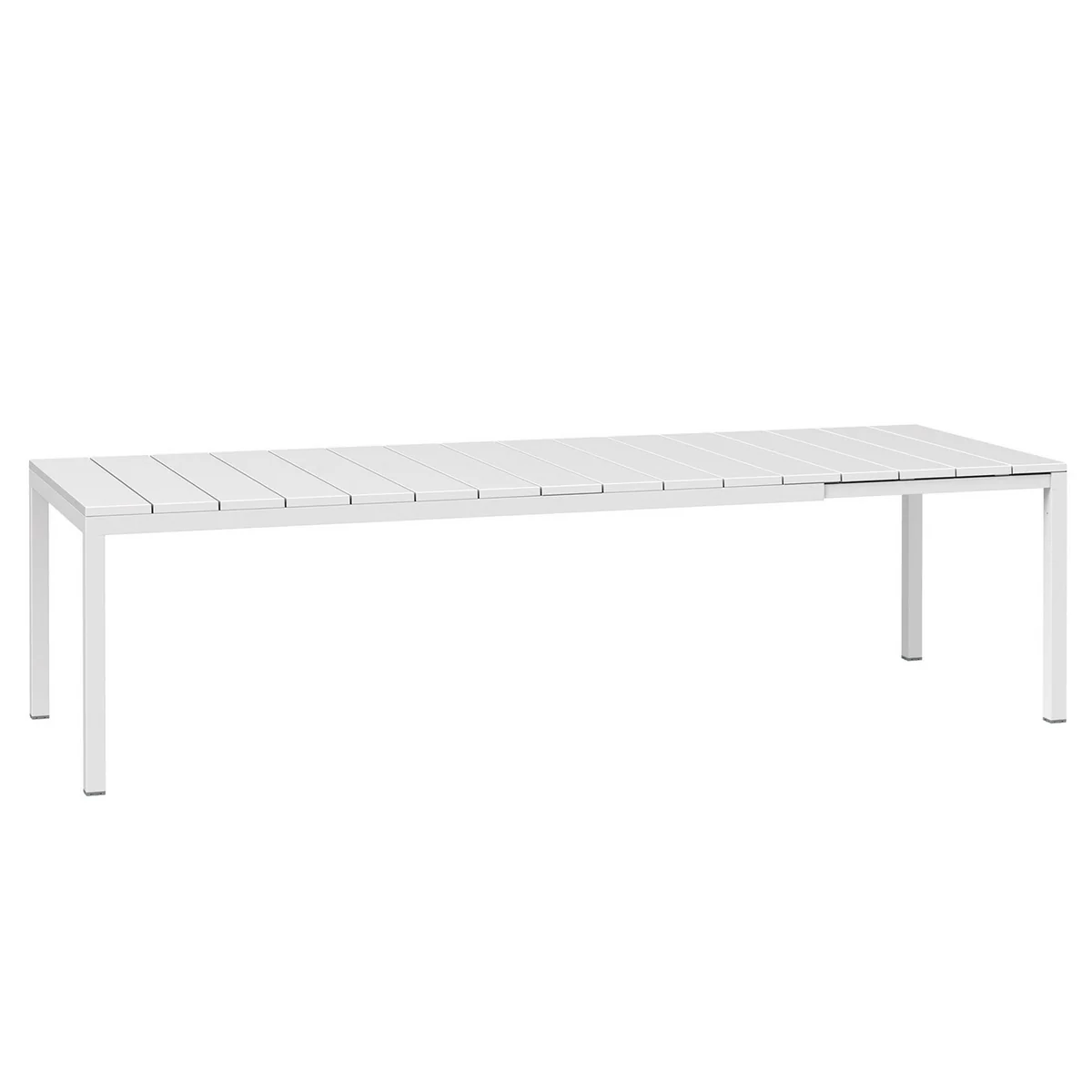 Nardi - Table à glissière rio 210, blanche Nardi - Table à glissière rio 210, blanche
