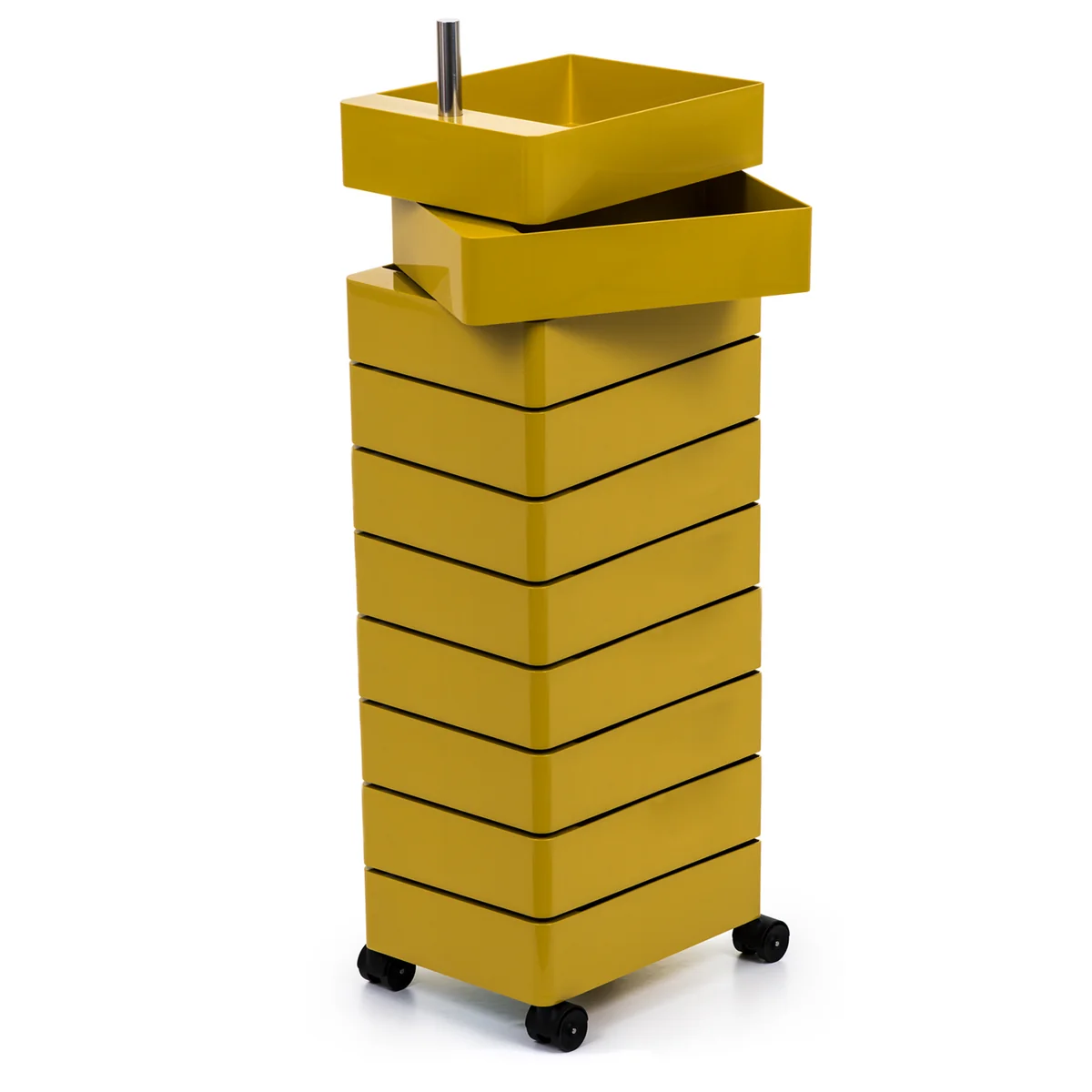 Magis - 360° Container 10 compartiments, jaune