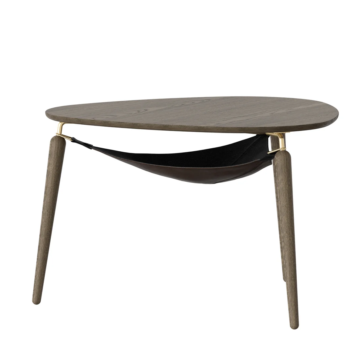 UMAGE - Hang Out Table basse, chêne foncé / laiton UMAGE - Hang Out Table basse, chêne foncé / laiton