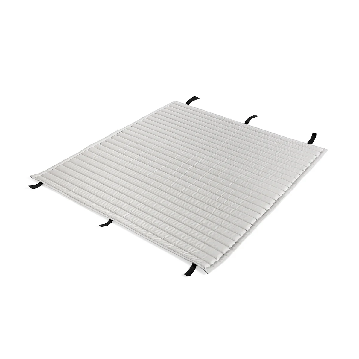 HAY - Palissade Quilted Cushion pour canapé lounge, sky grey HAY - Palissade Quilted Cushion pour canapé lounge, sky grey
