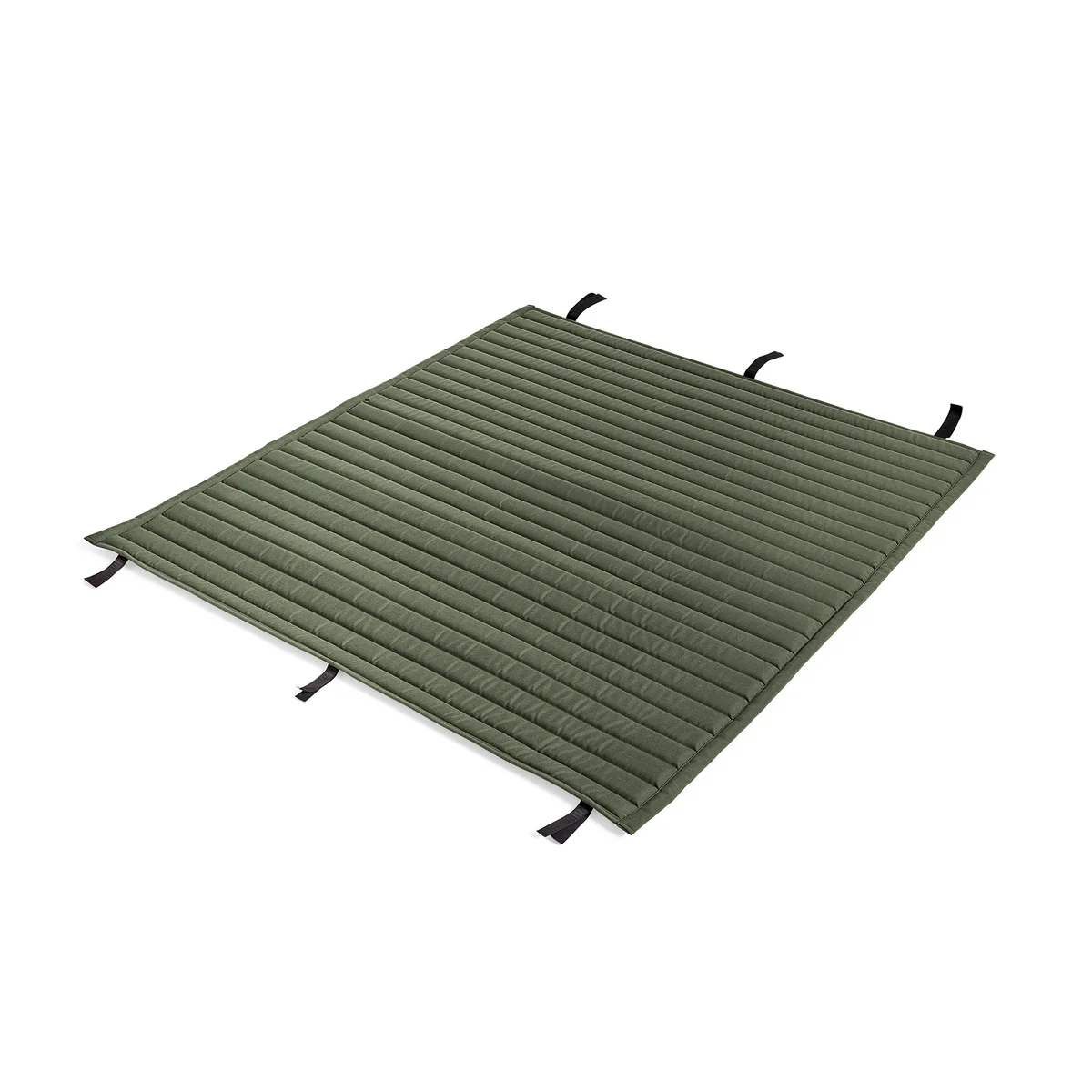 HAY - Palissade Quilted Cushion pour canapé lounge, olive HAY - Palissade Quilted Cushion pour canapé lounge, olive