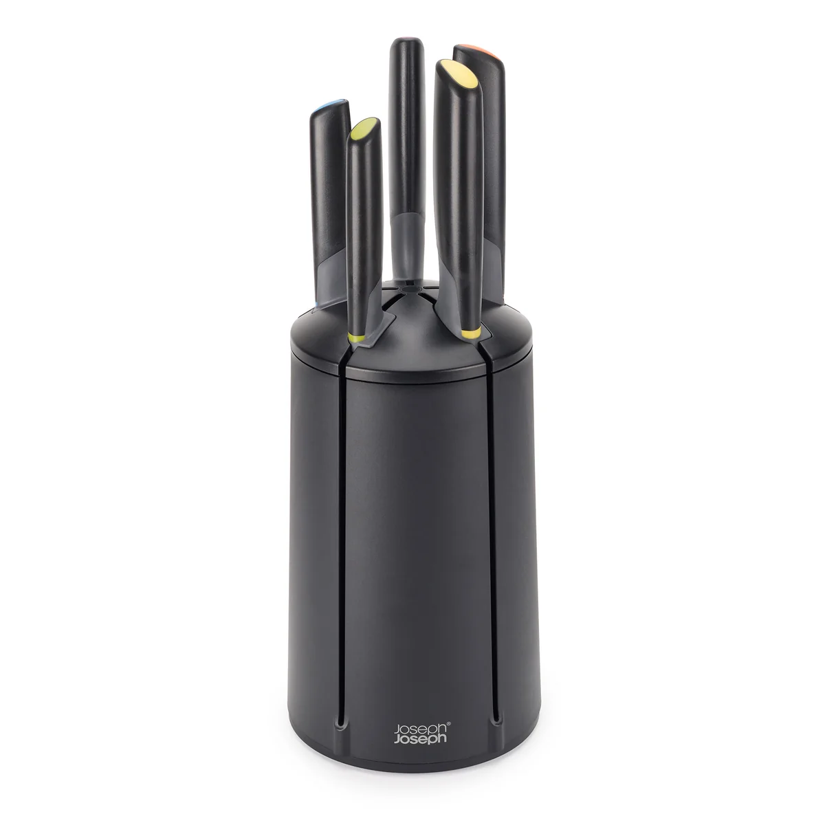 Bloc de 5 couteaux Elevate &trade; - Joseph Joseph - Noir - Inox
