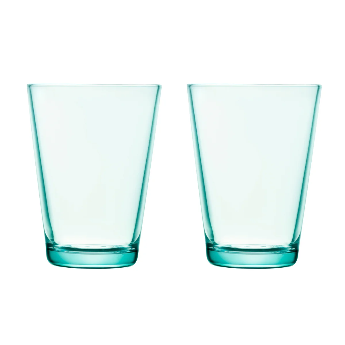 Iittala - Verre à pied Kartio Verre à boire 40 cl, vert d'eau (set de 2)