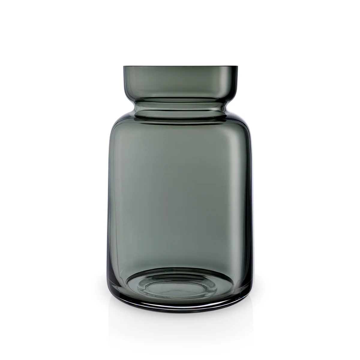 Eva solo - Vase en verre silhouette h 18,5 cm, gris fumé Eva solo - Vase en verre silhouette h 18,5 cm, gris fumé