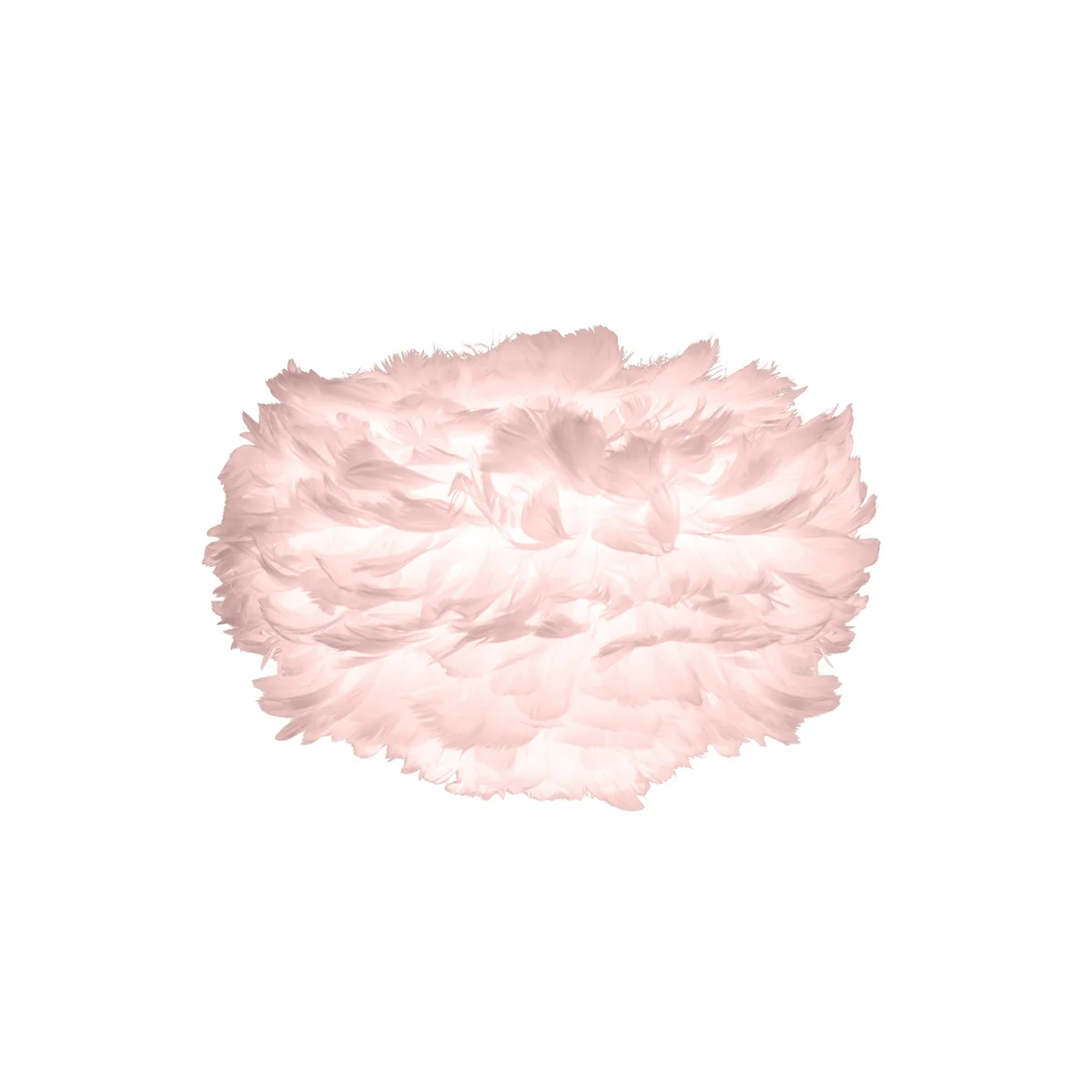 UMAGE - Lampe en plumes Eos mini, rose