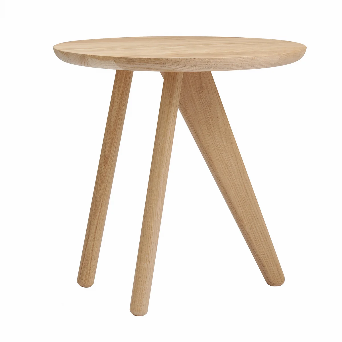 Norr11 - Fin Table d'appoint, Ø 40 x H 40 cm, chêne naturel