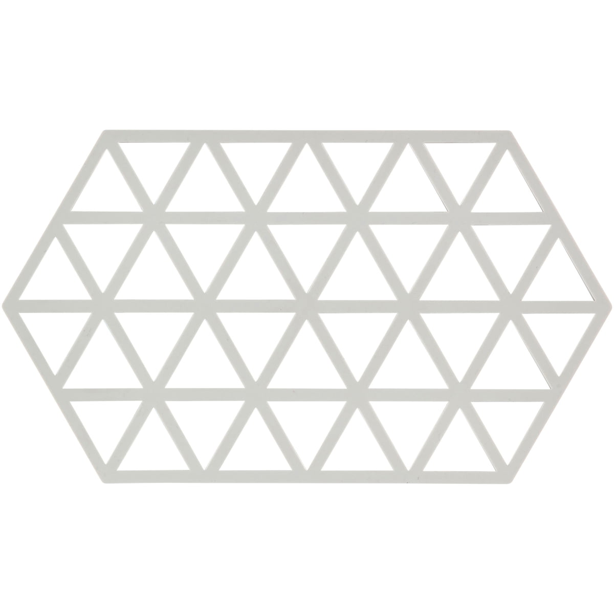 zone denmark - triangle dessous de verre, 24 x 14 cm, warm grey