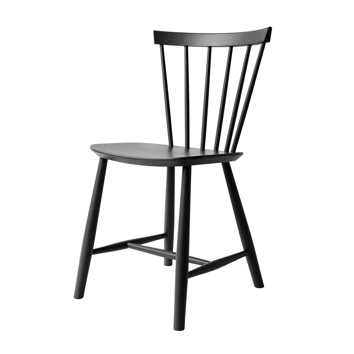 FDB Møbler - J46 Chaise, hêtre noir FDB Møbler - J46 Chaise, hêtre noir