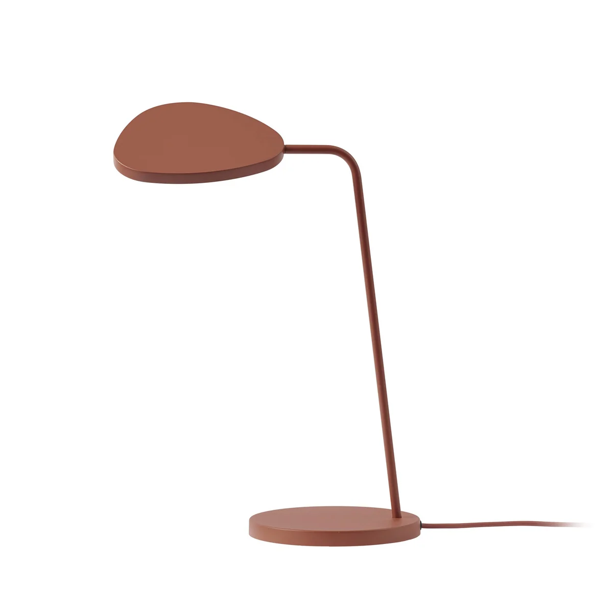 Muuto - Lampe de table à LED à feuille, marron cuivré Muuto - Lampe de table à LED à feuille, marron cuivré