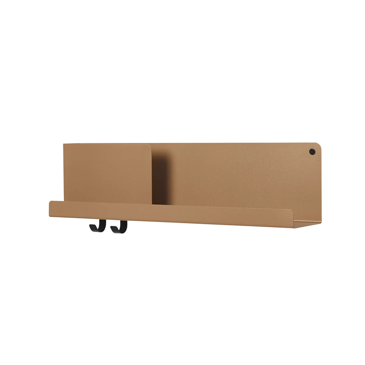 Muuto - Tablettes pliées 63 x 16,5 cm, orange brûlé