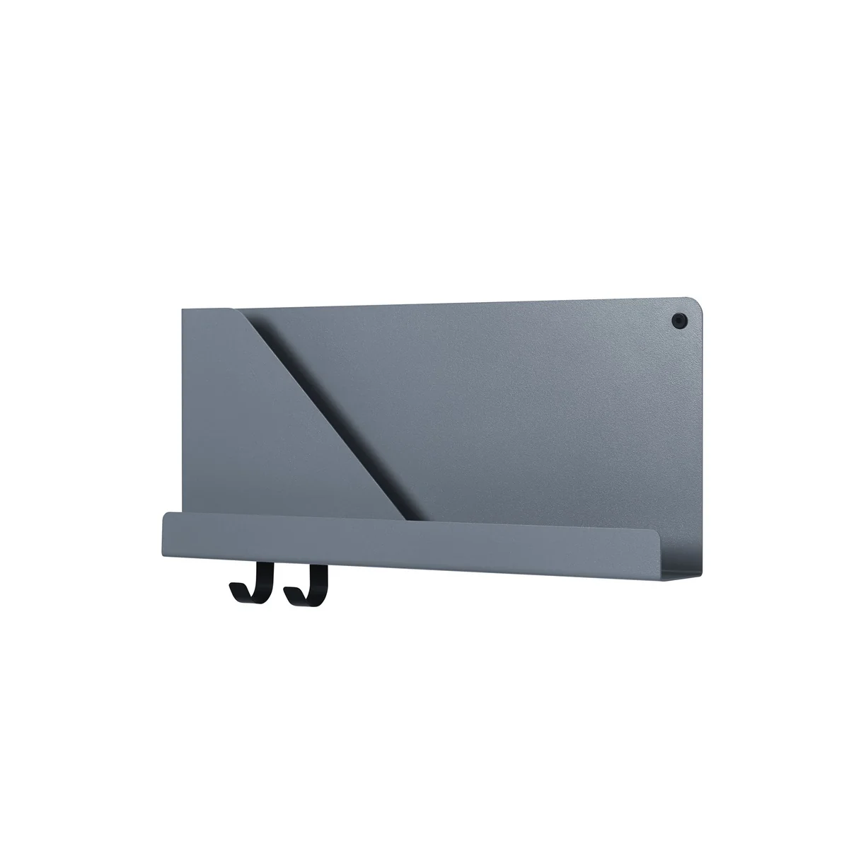 Muuto - Tablettes pliées 51 x 22 cm, bleu-gris Muuto - Tablettes pliées 51 x 22 cm, bleu-gris