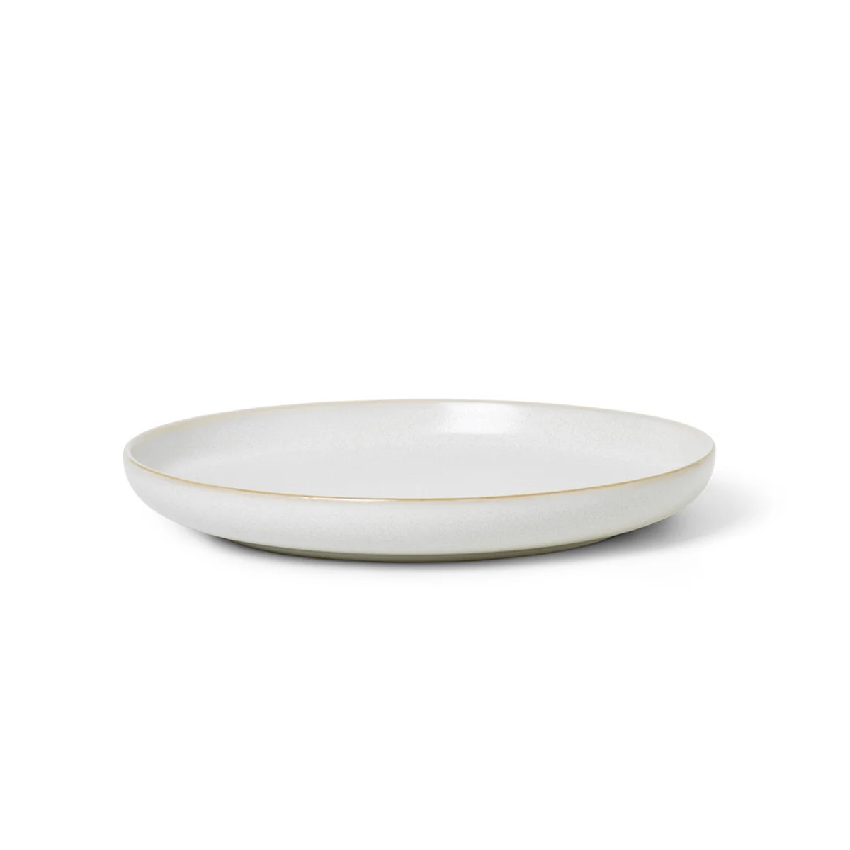 Ferm Living - Assiette sekki, petit ø 19 cm, blanc Ferm Living - Assiette sekki, petit ø 19 cm, blanc