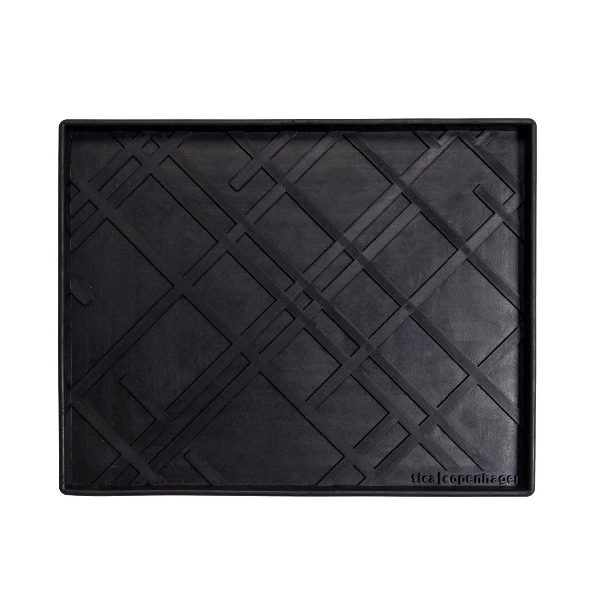 tica copenhagen - Bac d'égouttement pour chaussures 48 x 38 cm, lignes tica copenhagen - Bac d'égouttement pour chaussures 48 x 38 cm, lignes
