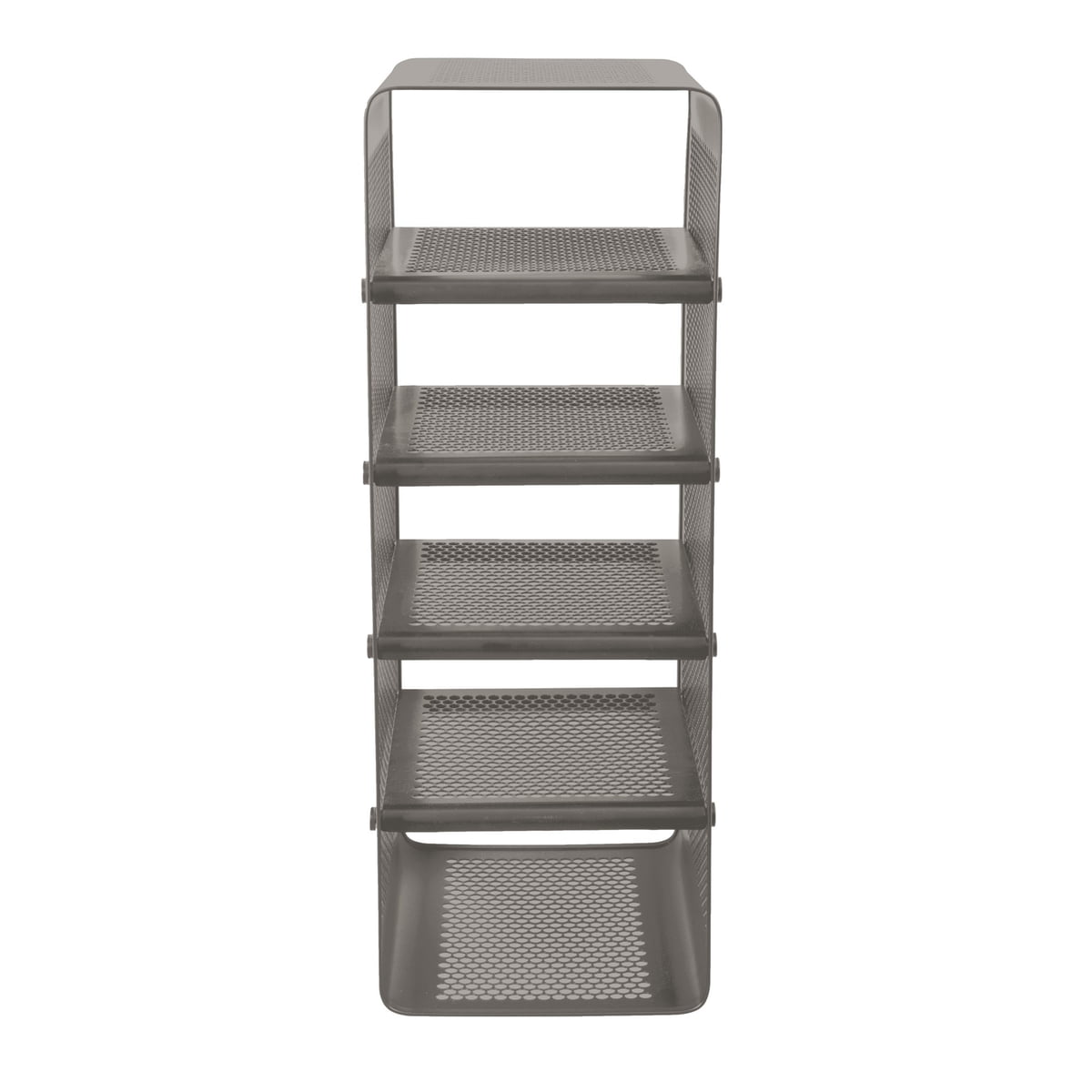 tica copenhagen - Étagère à chaussures murale, 77 x 35 cm, gris