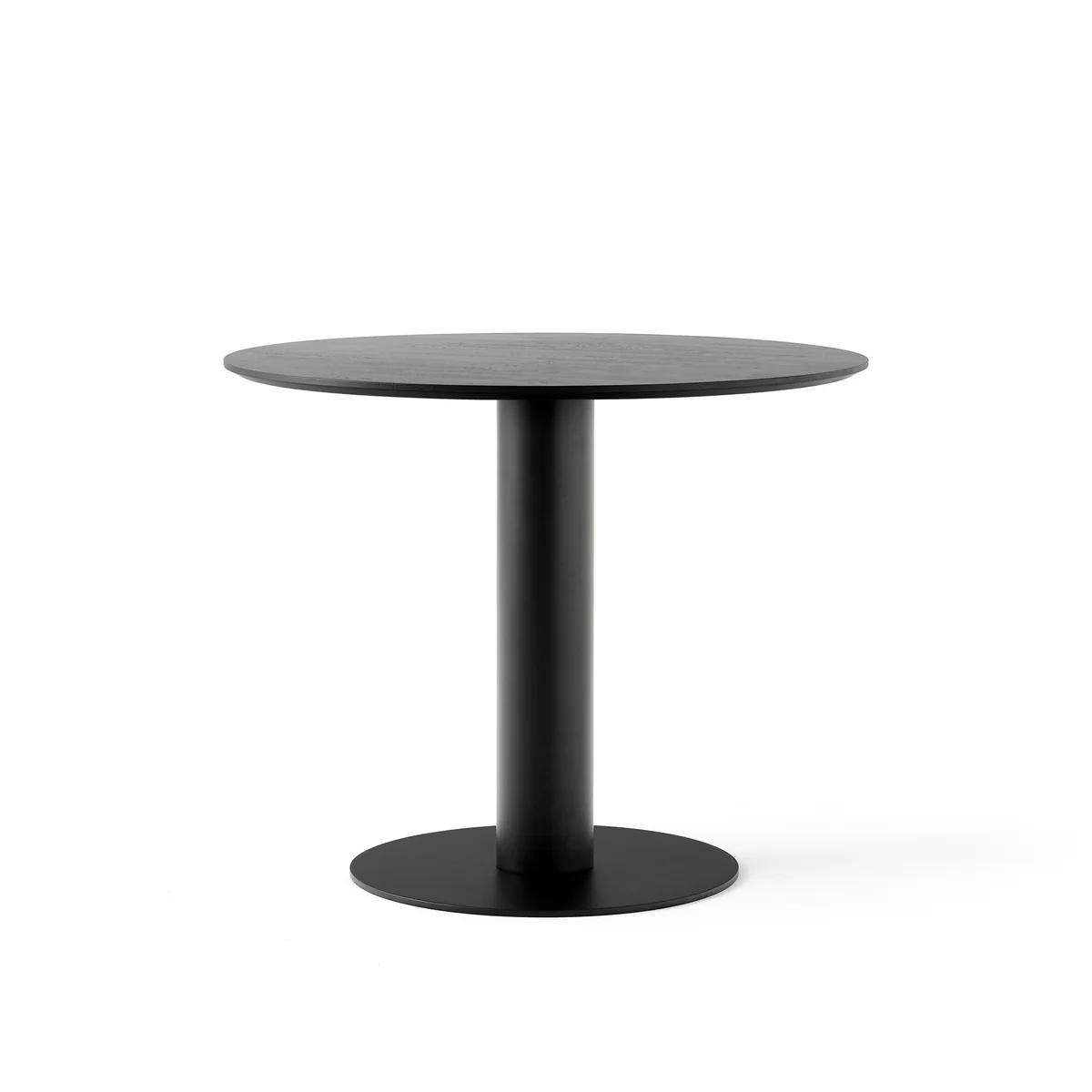 & tradition - In Between Table SK11, Ø 90 cm, chêne laqué noir & tradition - In Between Table SK11, Ø 90 cm, chêne laqué noir