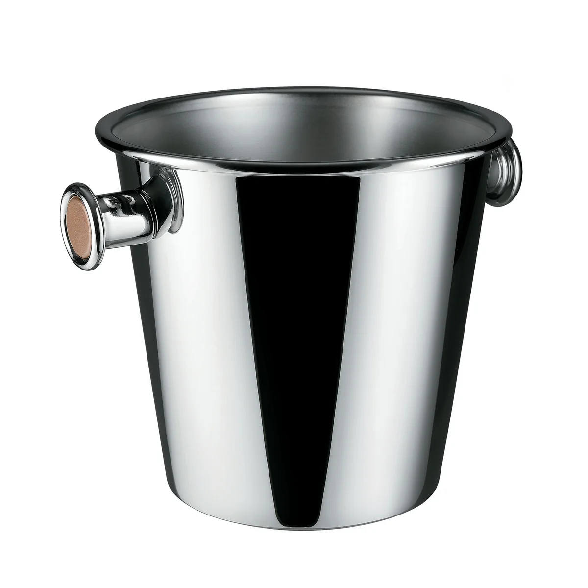 Alessi - Seau à vin avec poignées, 700 cl, acier inoxydable