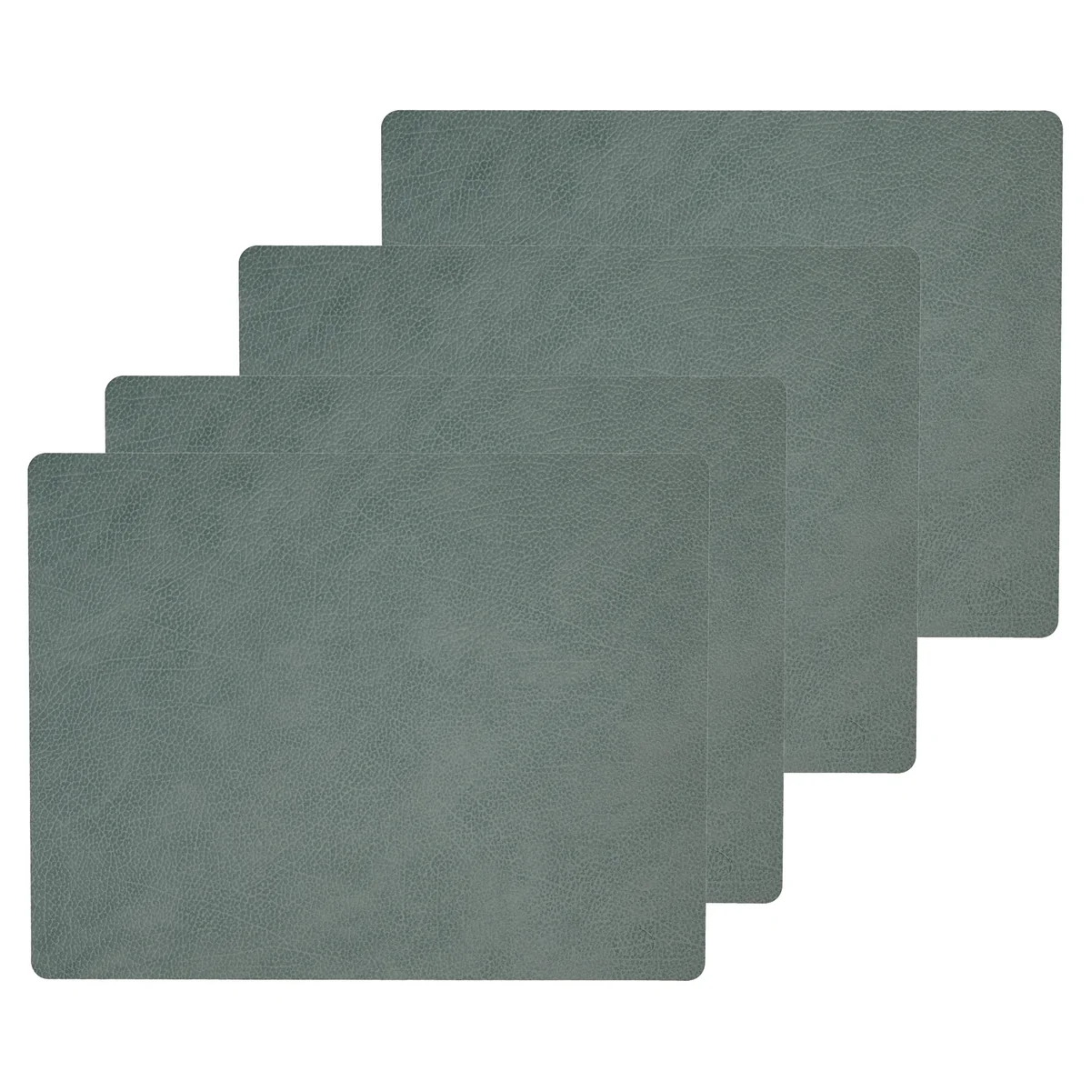 Lind DNA - Set de table Square L , 35 x 45 cm, Hippo vert pastel (set de 4) Lind DNA - Set de table Square L , 35 x 45 cm, Hippo vert pastel (set de 4)