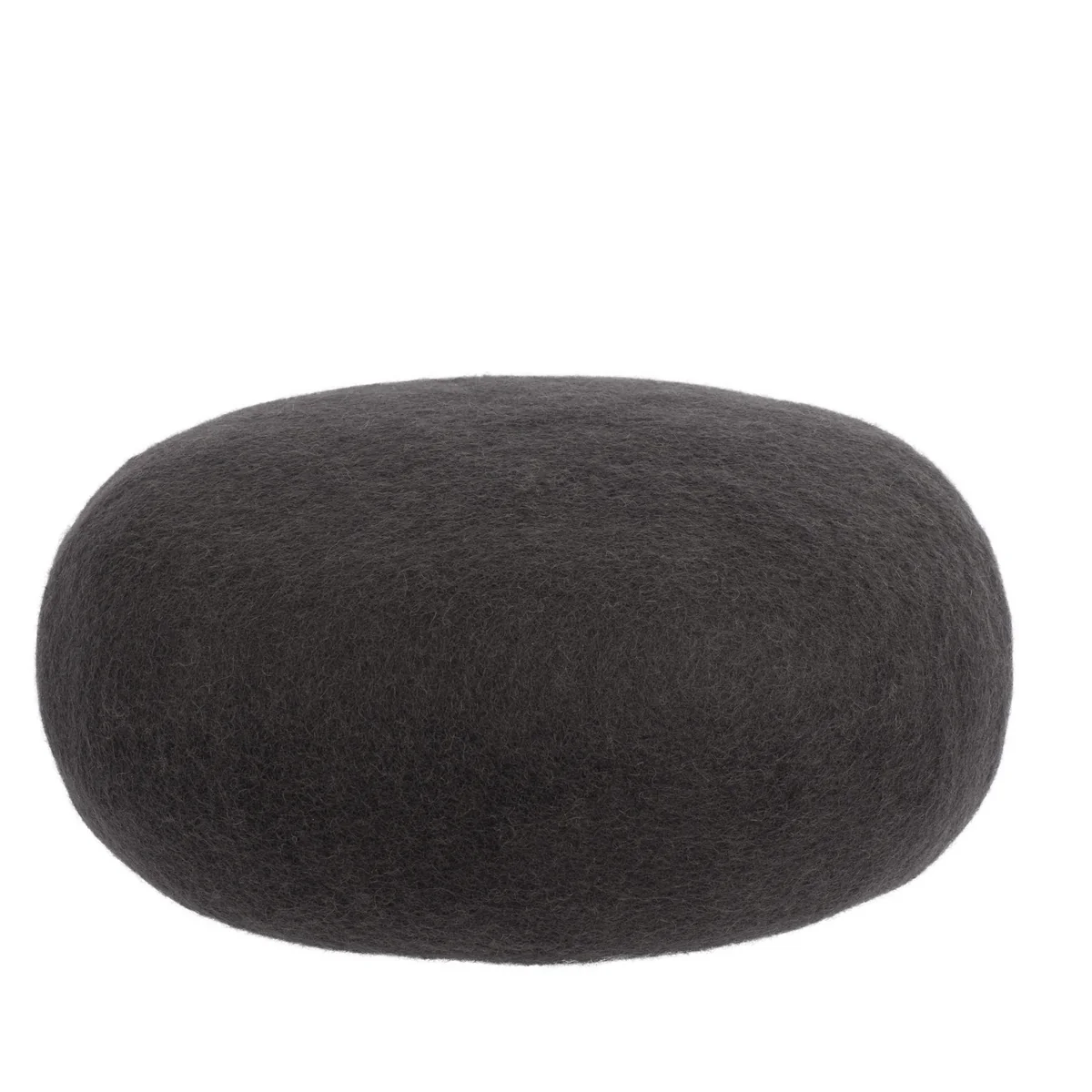 myfelt - Kuno pouf, ø 48 x h 18 cm, anthracite myfelt - Kuno pouf, ø 48 x h 18 cm, anthracite