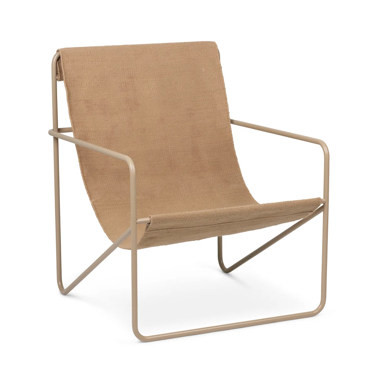 Ferm Living - Desert Lounge Chair, cashmere / solid Ferm Living - Desert Lounge Chair, cashmere / solid