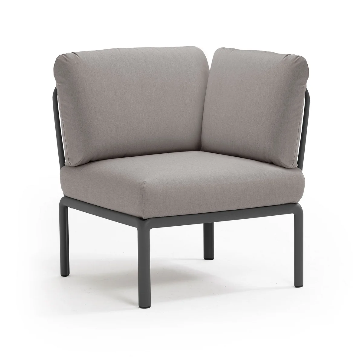 Nardi - Komodo Canapé modulaire élément d'angle, anthracite / gris Nardi - Komodo Canapé modulaire élément d'angle, anthracite / gris