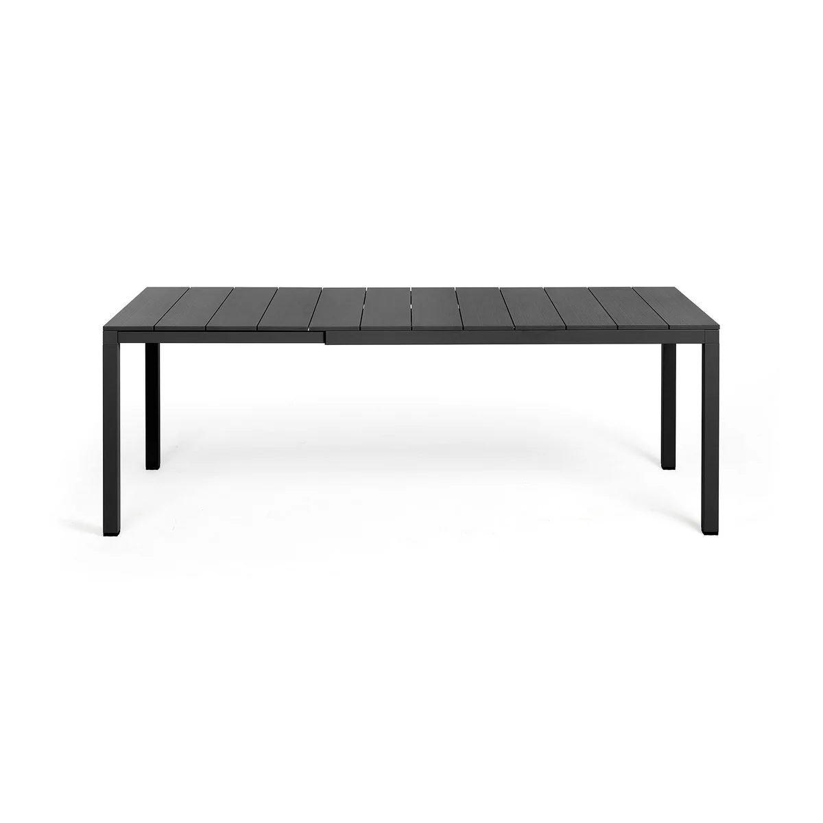 Nardi - Rio Alu Table à rallonge 140, anthracite