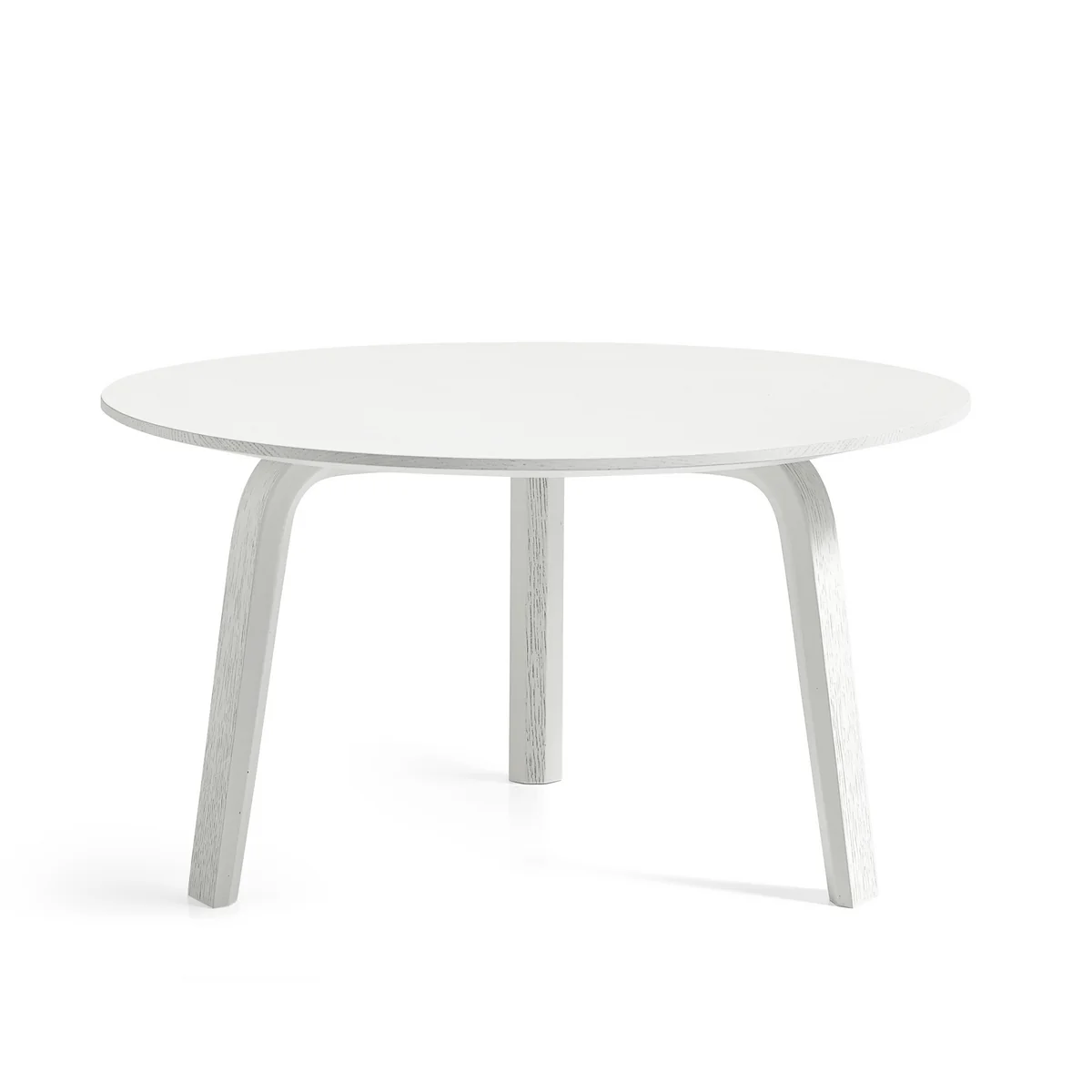 HAY - Bella Table basse, Ø 60 cm / H 32 cm, chêne laqué blanc HAY - Bella Table basse, Ø 60 cm / H 32 cm, chêne laqué blanc