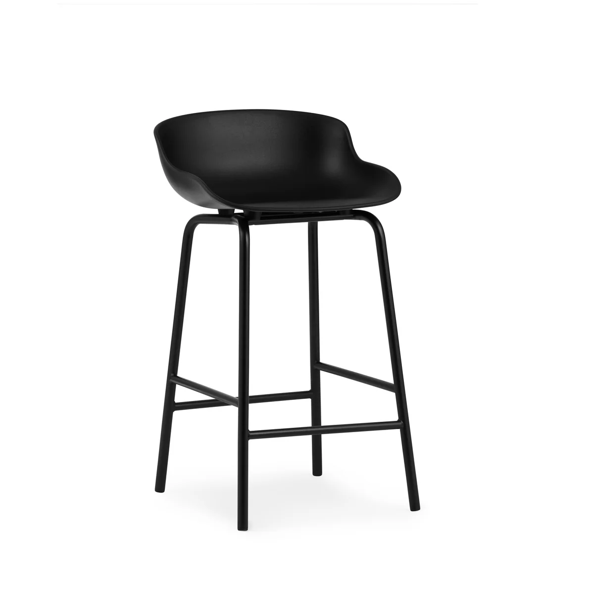 Normann Copenhagen - Hyg Tabouret de bar H 65 cm, noir Normann Copenhagen - Hyg Tabouret de bar H 65 cm, noir