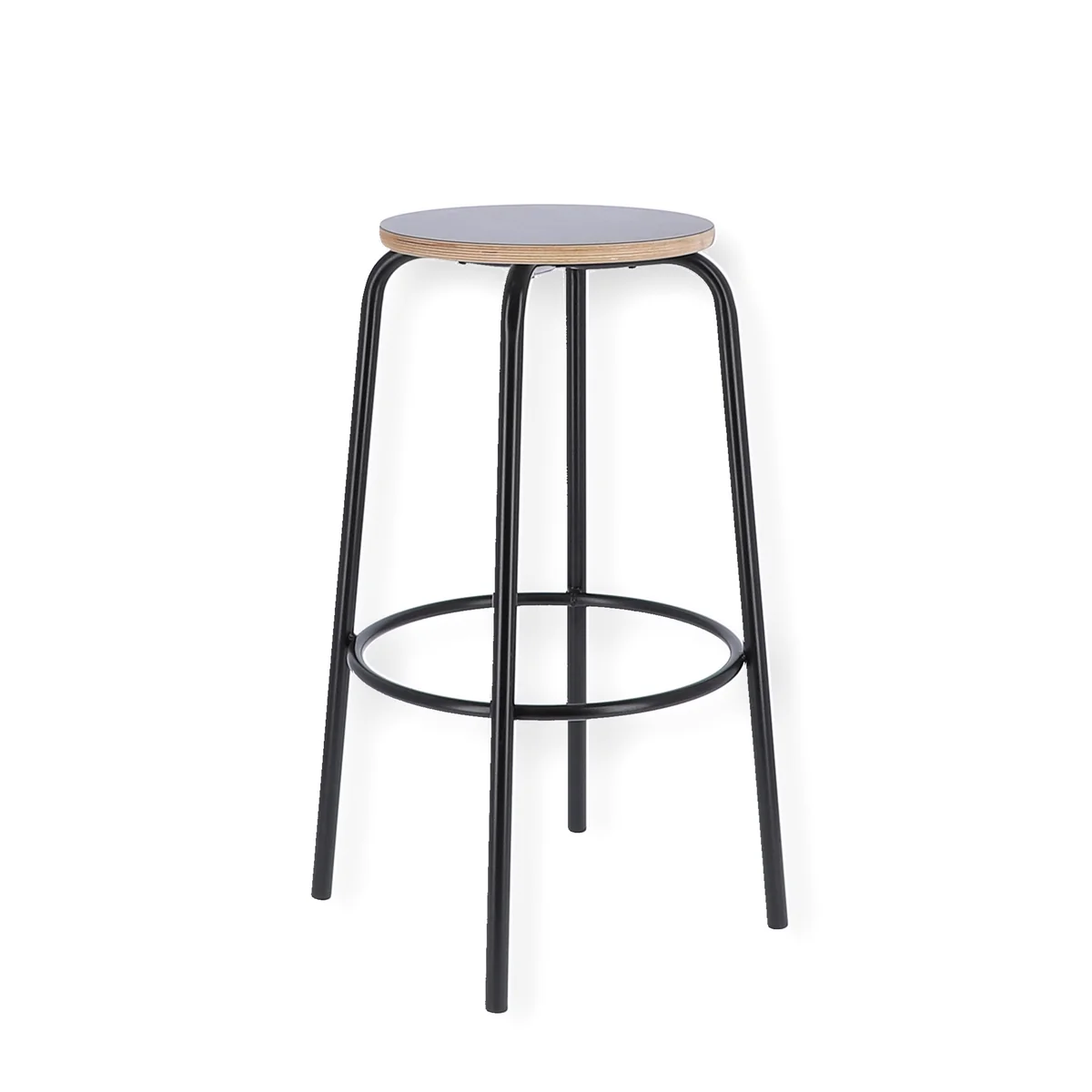 Jan kurtz - Tabouret de bar paris h 65 cm, noir Jan kurtz - Tabouret de bar paris h 65 cm, noir