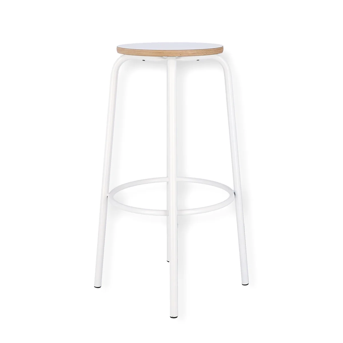 Jan kurtz - Tabouret de bar paris h 75 cm, blanc Jan kurtz - Tabouret de bar paris h 75 cm, blanc