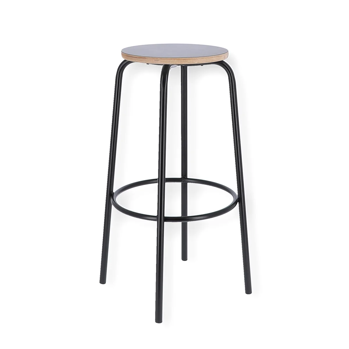 Jan kurtz - Tabouret de bar paris h 75 cm, noir Jan kurtz - Tabouret de bar paris h 75 cm, noir