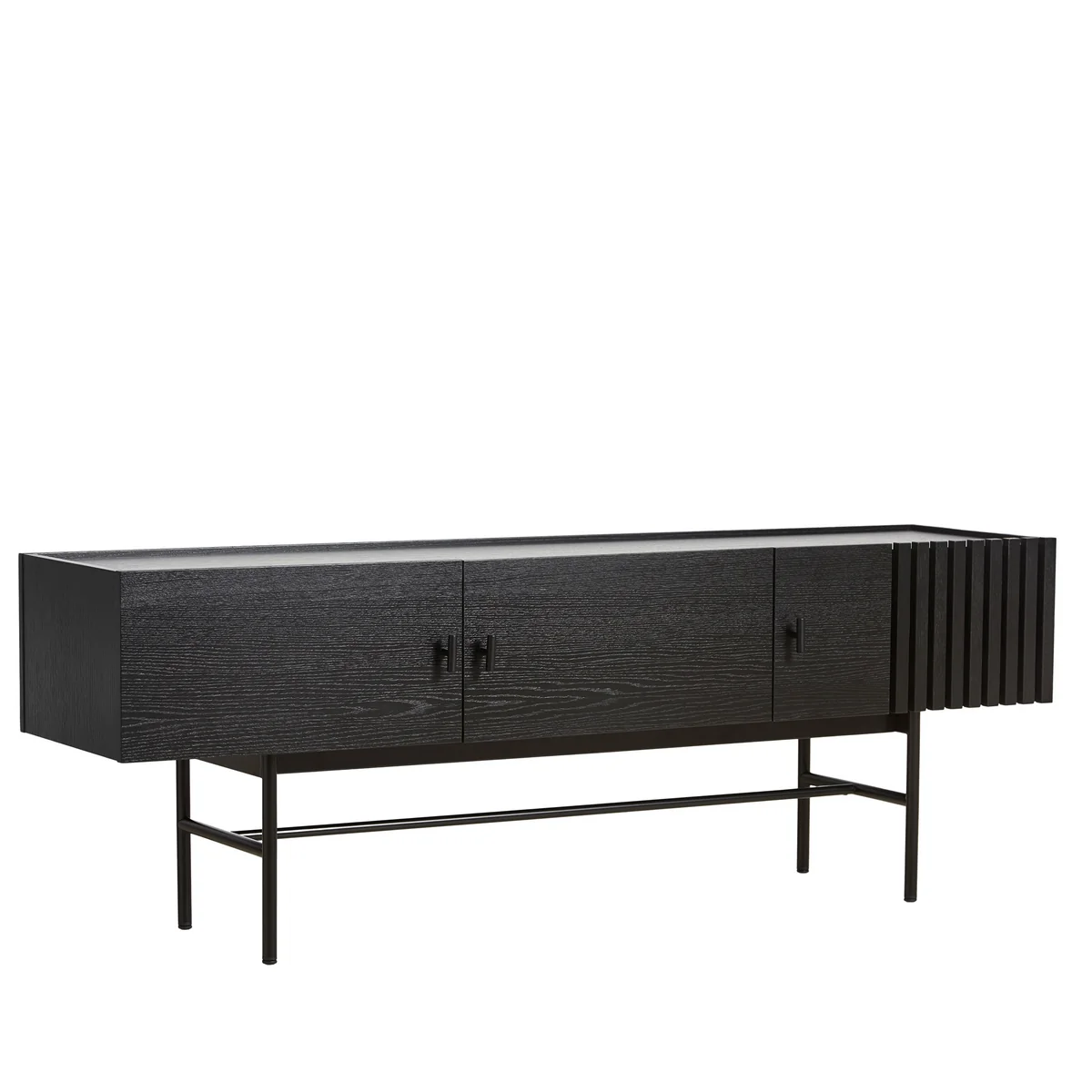 Woud - Array lowboard 150 cm, noir Woud - Array lowboard 150 cm, noir