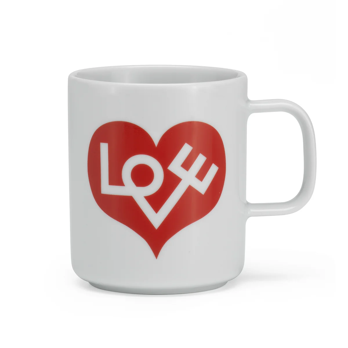 Vitra - Tasse à café, coeur d'amour, cramoisi