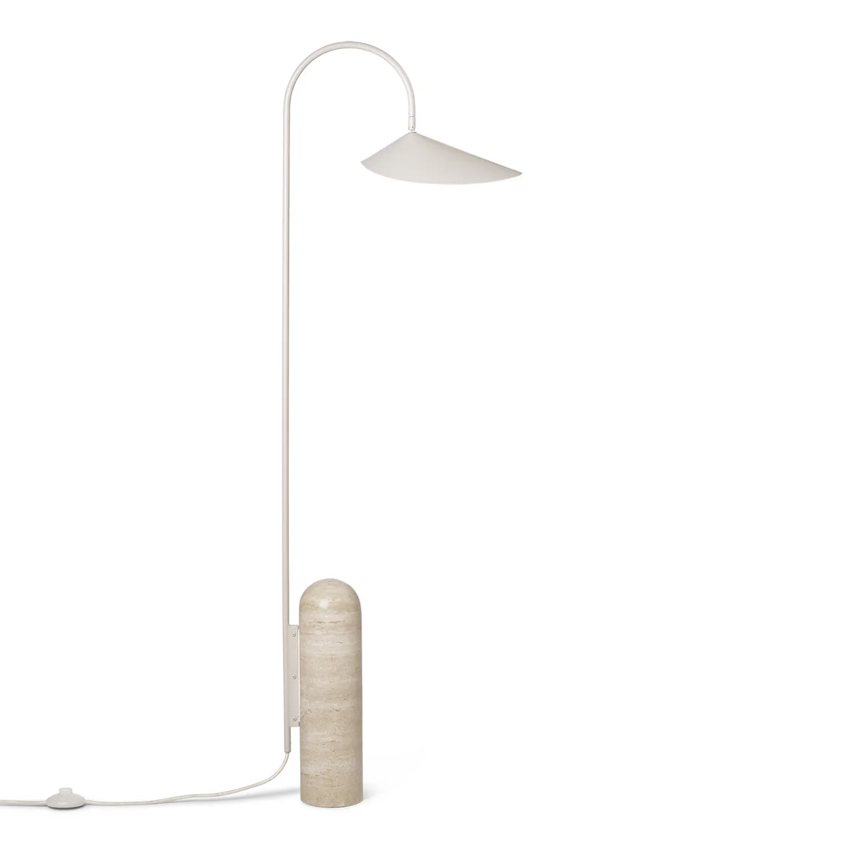 Ferm Living - Lampadaire Arum, cachemire